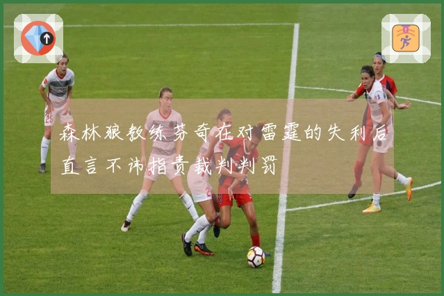 森林狼教练芬奇在对雷霆的失利后直言不讳指责裁判判罚